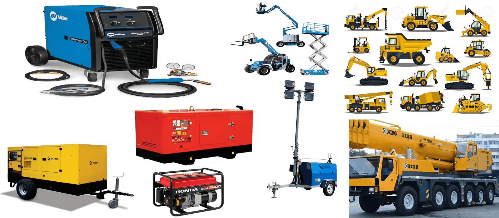 Rental Services for Heavy Equipment and Transportation